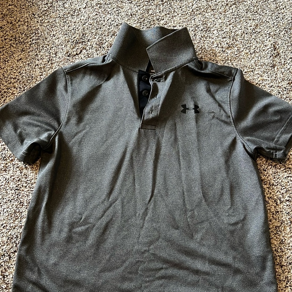 Boys Youth Med Under Armour Polo
